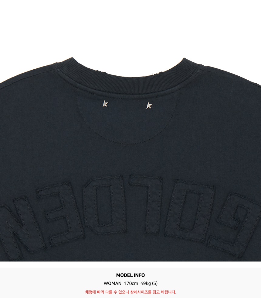 골든구스(GOLDEN GOOSE) 여성 반팔티셔츠 GWP01874 P001576 90456