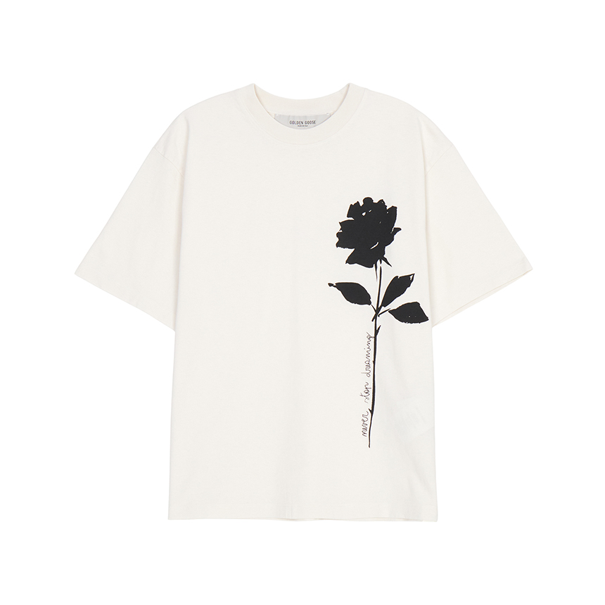 골든구스(GOLDEN GOOSE) 여성 반팔티셔츠 GWP01874 P002127 82432
