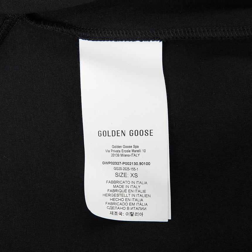 골든구스(GOLDEN GOOSE) 여성 후드 집업 GWP02327 P002130 90100