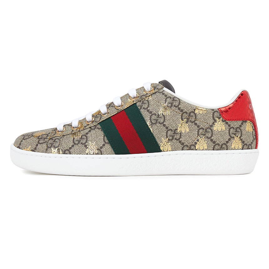 구찌(GUCCI) 에이스 GG 슈프림 꿀벌 여자 스니커즈 550051 9N050 8465