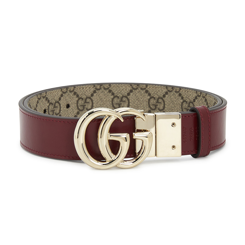 구찌(GUCCI) GG 마몽 여성 양면 벨트 659417 92TIG 9792