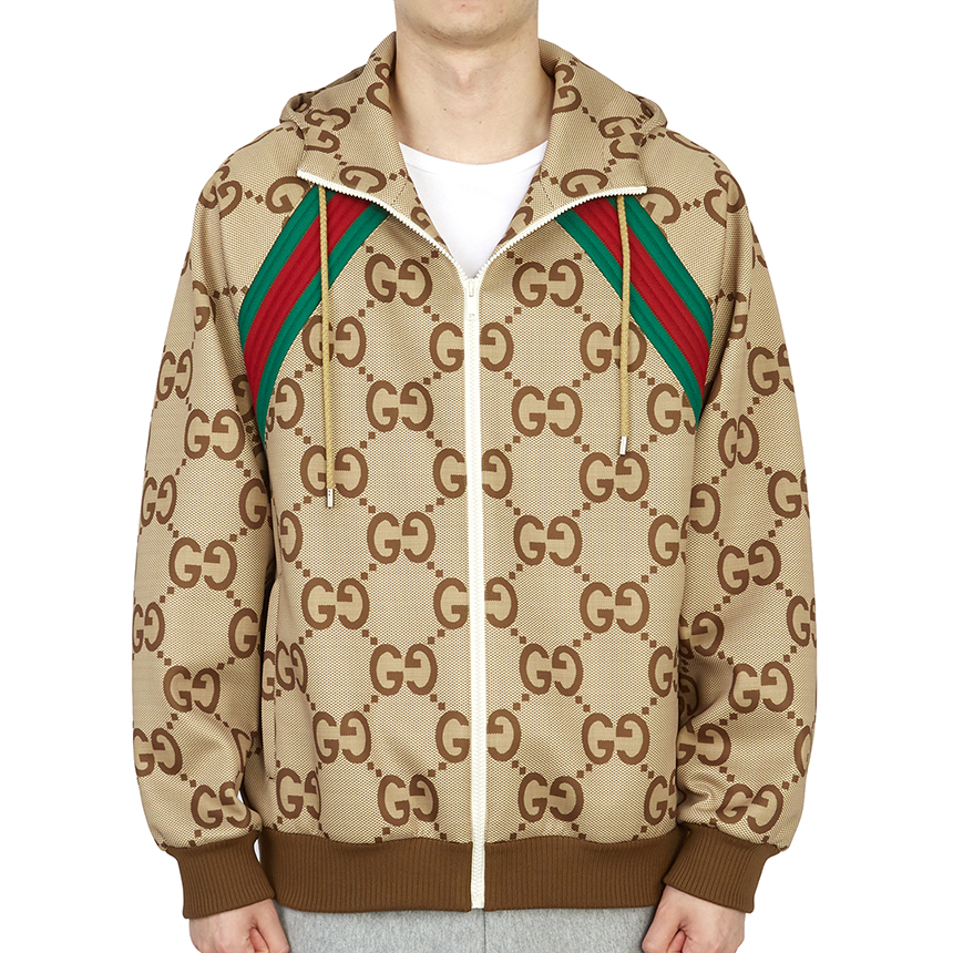 구찌(GUCCI) 코스모고니 웹 점보 GG 남자 후드 자켓 713974 XJETI 2270
