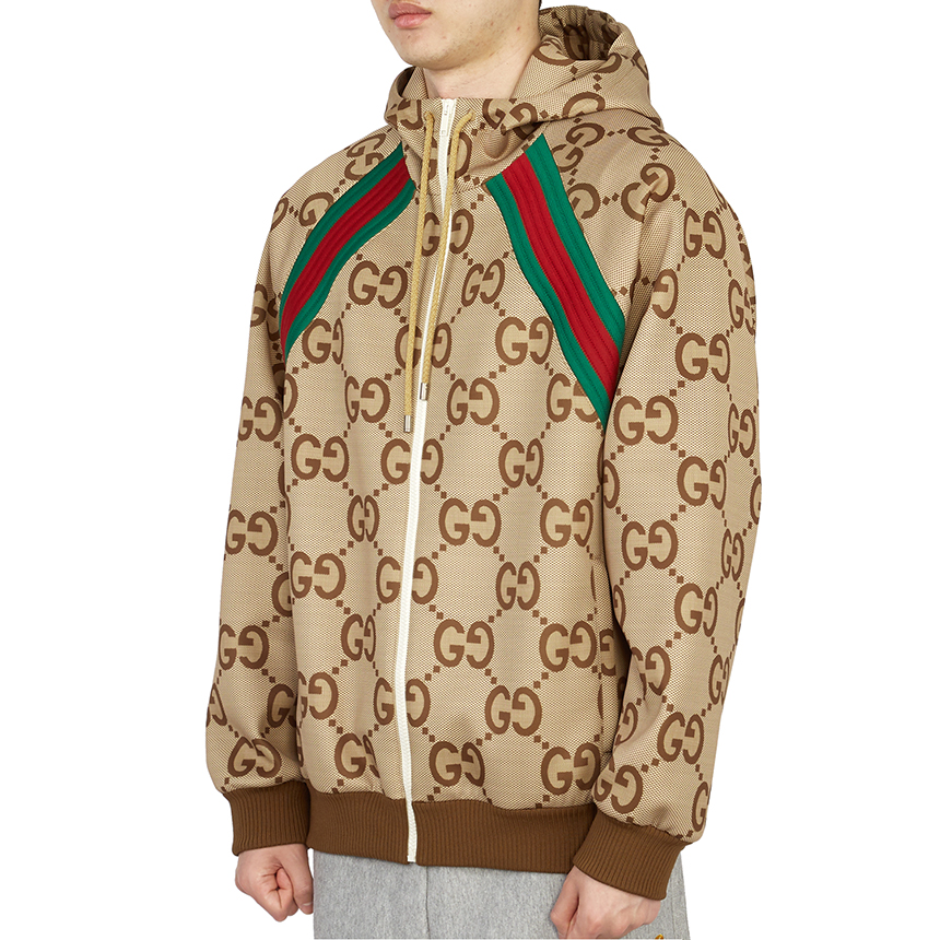 구찌(GUCCI) 코스모고니 웹 점보 GG 남자 후드 자켓 713974 XJETI 2270