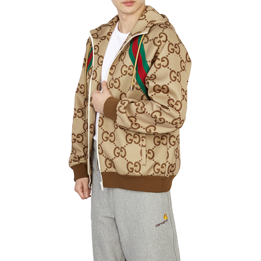 구찌(GUCCI) 코스모고니 웹 점보 GG 남자 후드 자켓 713974 XJETI 2270