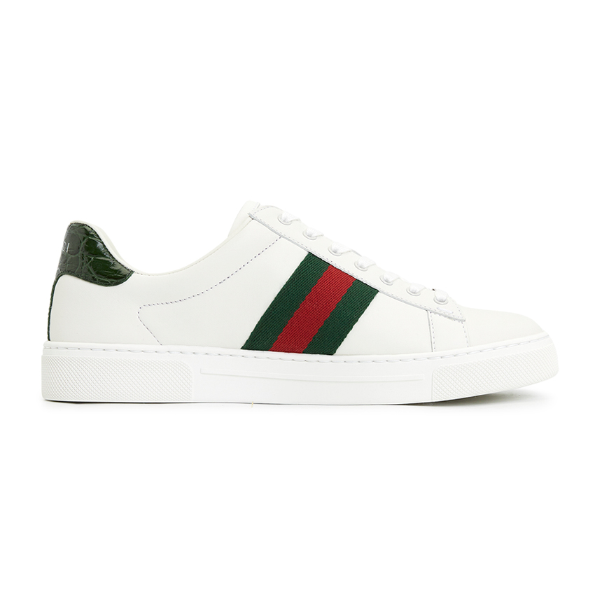 구찌(GUCCI) 에이스 웹 여성 스니커즈 757943 AACAG 9055