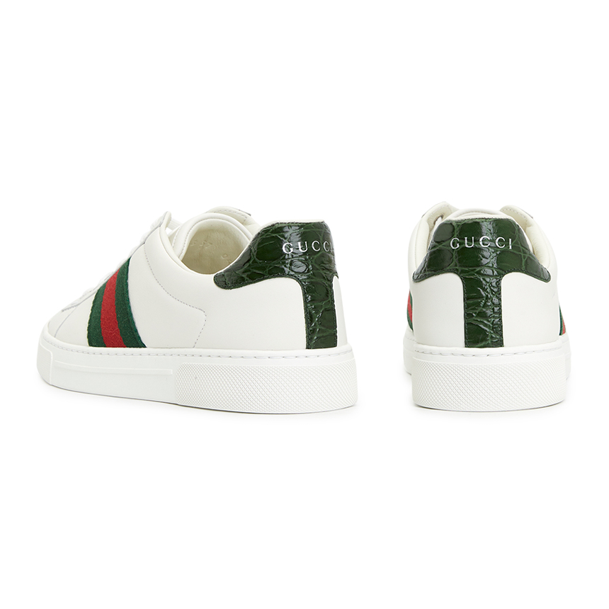 구찌(GUCCI) 에이스 웹 여성 스니커즈 757943 AACAG 9055