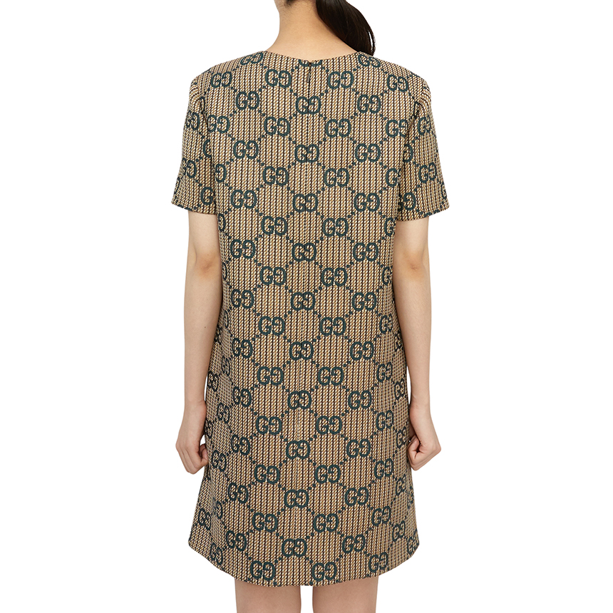 구찌(GUCCI) 여성 반팔 미니 원피스 771431 ZAO94 9672