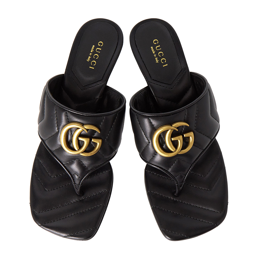 구찌(GUCCI) 스크래치 여성 샌들힐 776995 BKO60 1000 SB_776995 BKO60 1000_038
