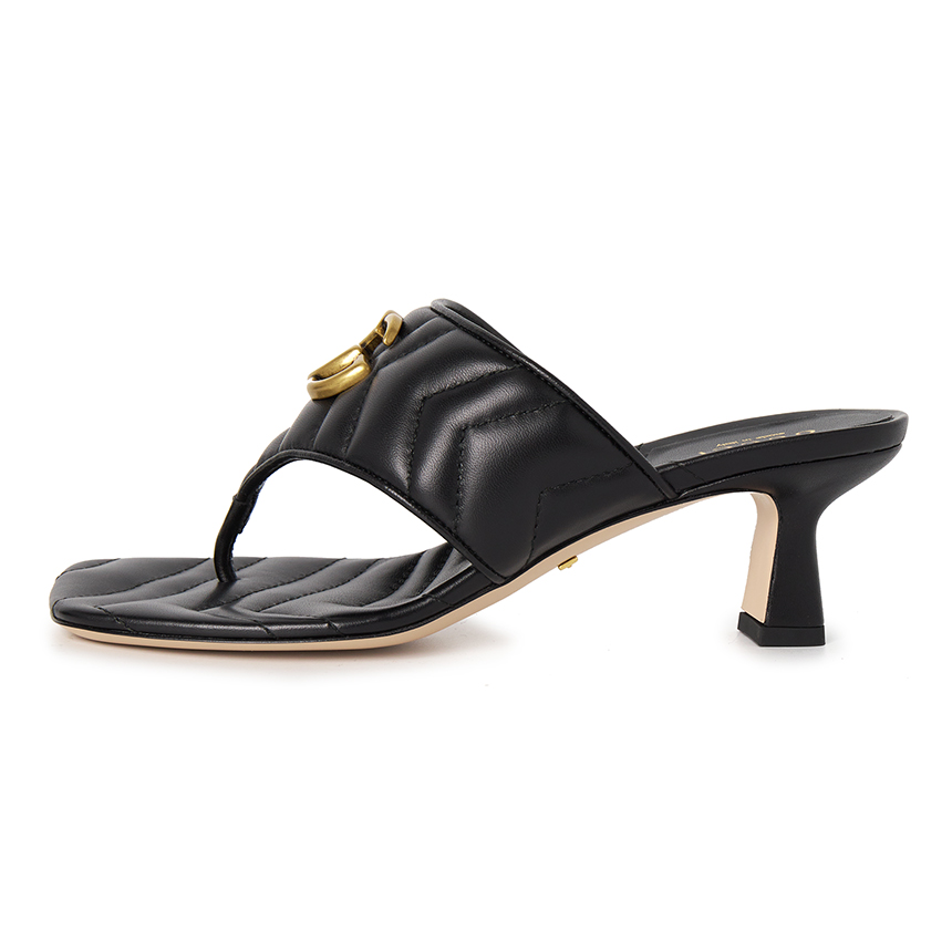 구찌(GUCCI) 스크래치 여성 샌들힐 776995 BKO60 1000 SB_776995 BKO60 1000_038