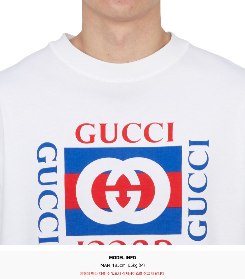 구찌(GUCCI) 남성 반팔티셔츠 784361 XJGKA 9074