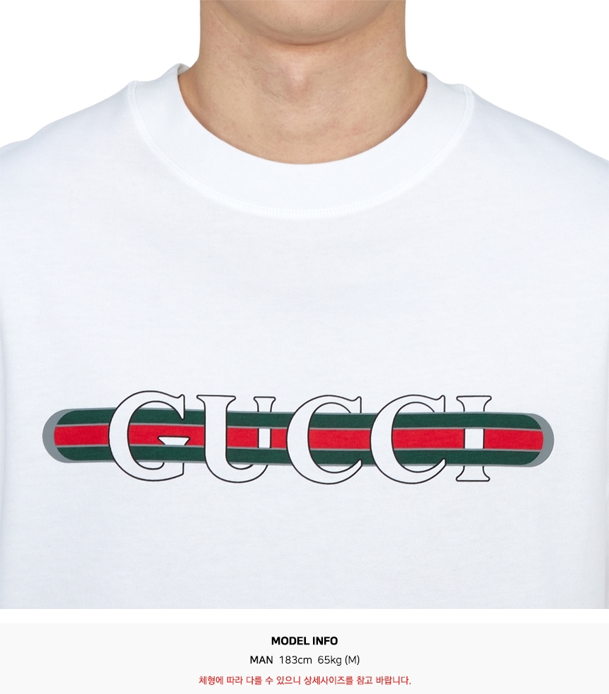 구찌(GUCCI) 남성 반팔티셔츠 784361 XJGKB 9074