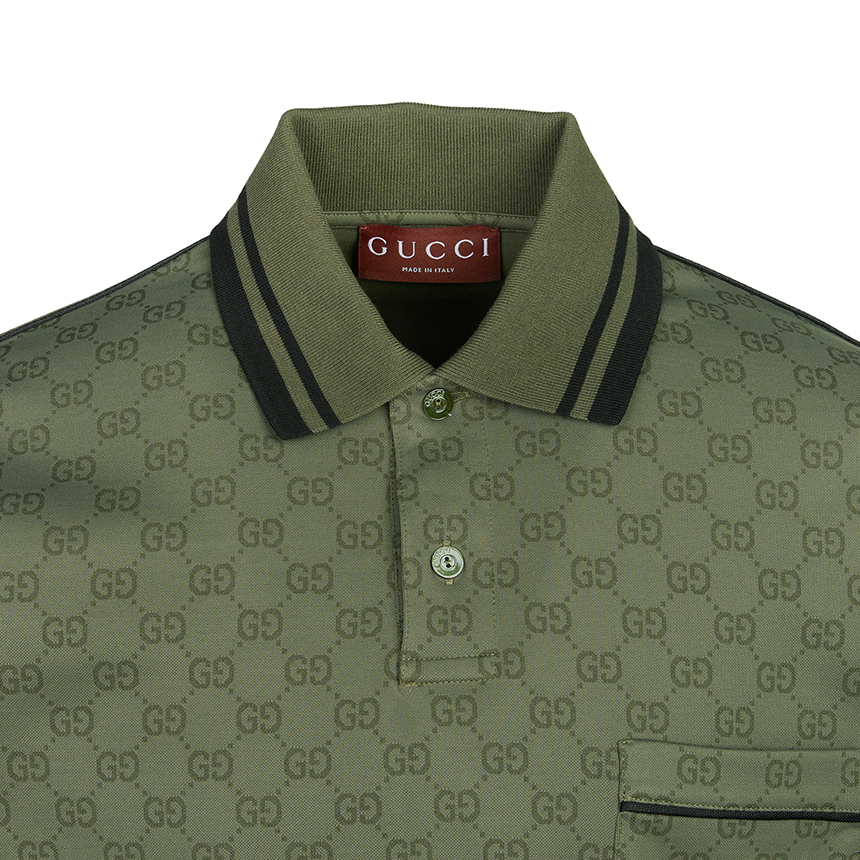 구찌(GUCCI) 남성 카라 반팔티셔츠 806242 XJHHQ 3266