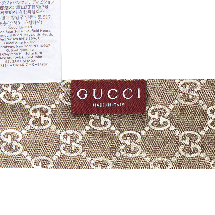 구찌(GUCCI) 여성 실크 스카프 812250 3G001 9865