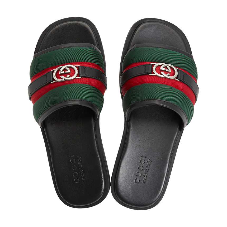 구찌(GUCCI) 인터로킹 G 남성 슬리퍼 835091 HAAHH 8449