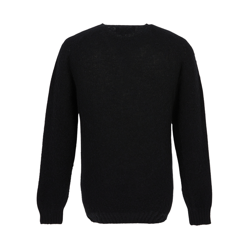 할리 오브 스코틀랜드(HARLEY OF SCOTLAND) 쉐기독 남성 니트 M3834 7 BLACK