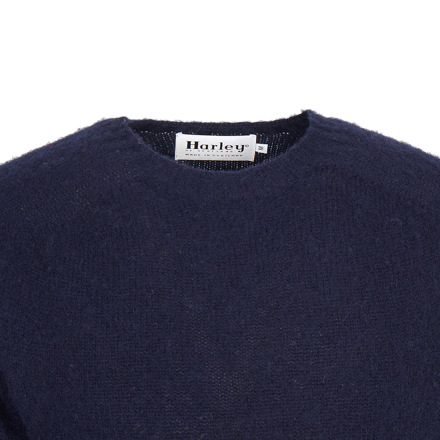 할리 오브 스코틀랜드(HARLEY OF SCOTLAND) 쉐기독 남성 니트 M3834 7 NAVY