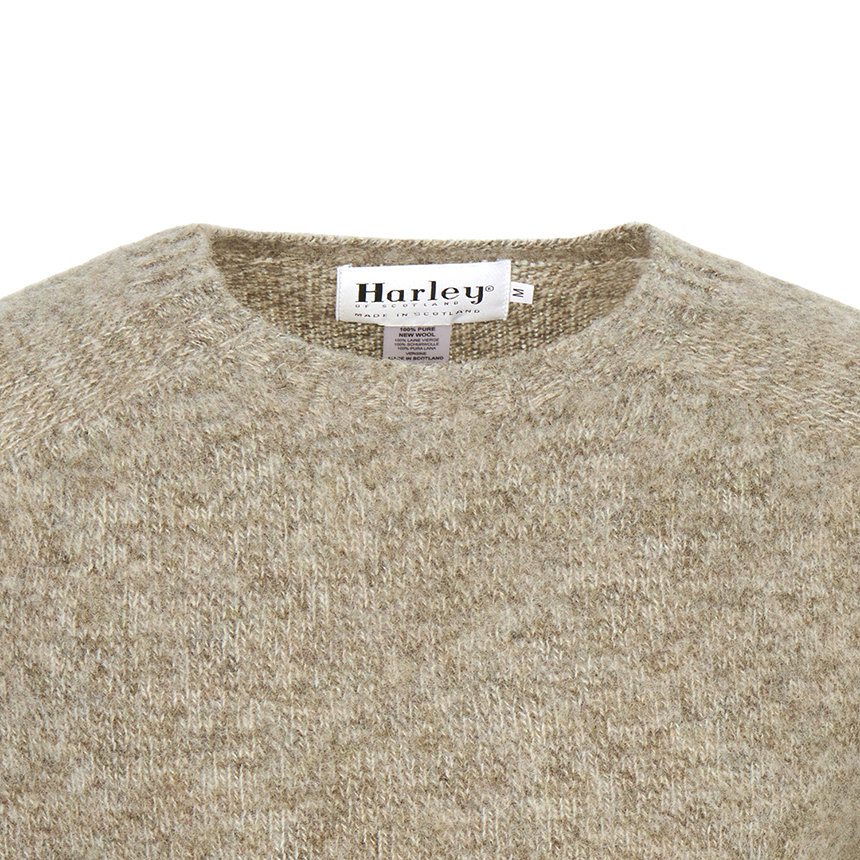 할리 오브 스코틀랜드(HARLEY OF SCOTLAND) 쉐기독 남성 니트 M3834 7 PEBBLE