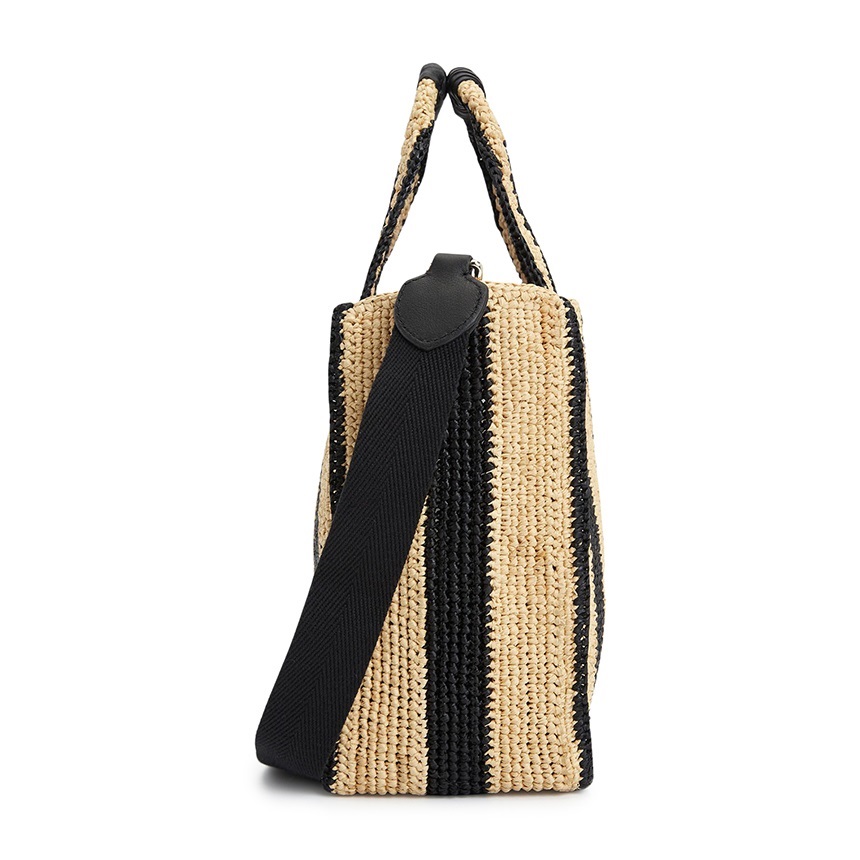 헬렌카민스키(HELEN KAMINSKI) 나미 라피아 여성 토트백 BAG51902 NATURAL CHARCOAL