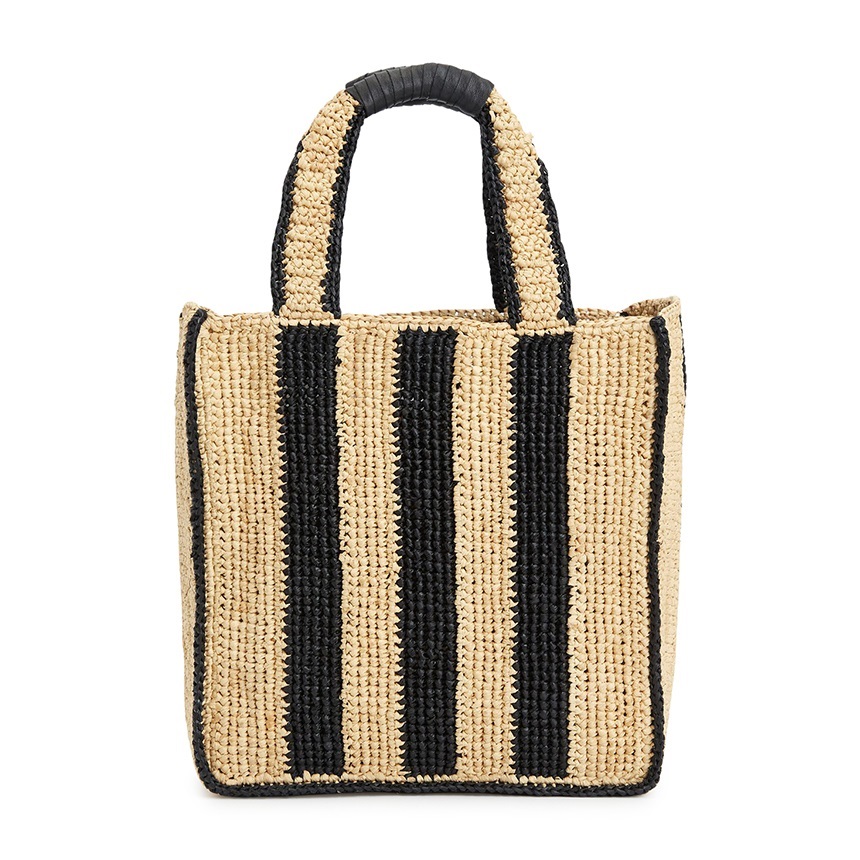 헬렌카민스키(HELEN KAMINSKI) 나미 라피아 여성 토트백 BAG51902 NATURAL CHARCOAL