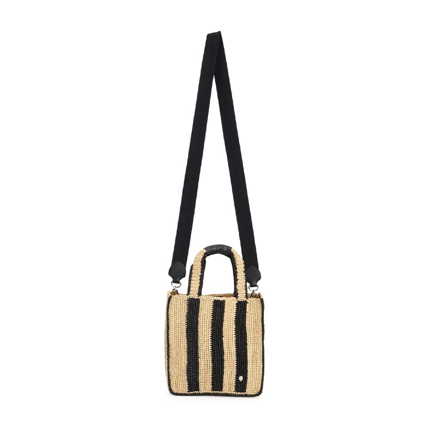 헬렌카민스키(HELEN KAMINSKI) 나미 라피아 여성 토트백 BAG51902 NATURAL CHARCOAL