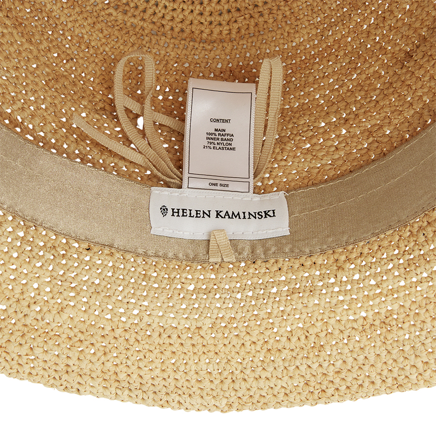 헬렌카민스키(HELEN KAMINSKI) 빌라 6 여성 클로슈햇 HAT50136 NATURAL CHARCOAL