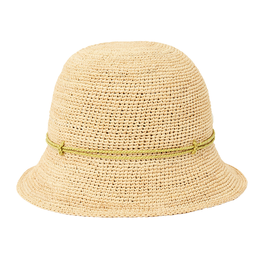 헬렌카민스키(HELEN KAMINSKI) 빌라 6 여성 클로슈햇 HAT50136 NATURAL CHARTREUSE