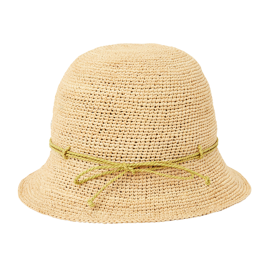 헬렌카민스키(HELEN KAMINSKI) 빌라 6 여성 클로슈햇 HAT50136 NATURAL CHARTREUSE