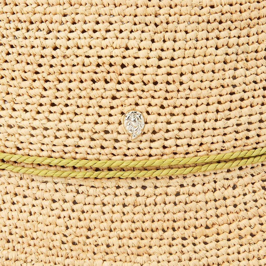 헬렌카민스키(HELEN KAMINSKI) 빌라 6 여성 클로슈햇 HAT50136 NATURAL CHARTREUSE