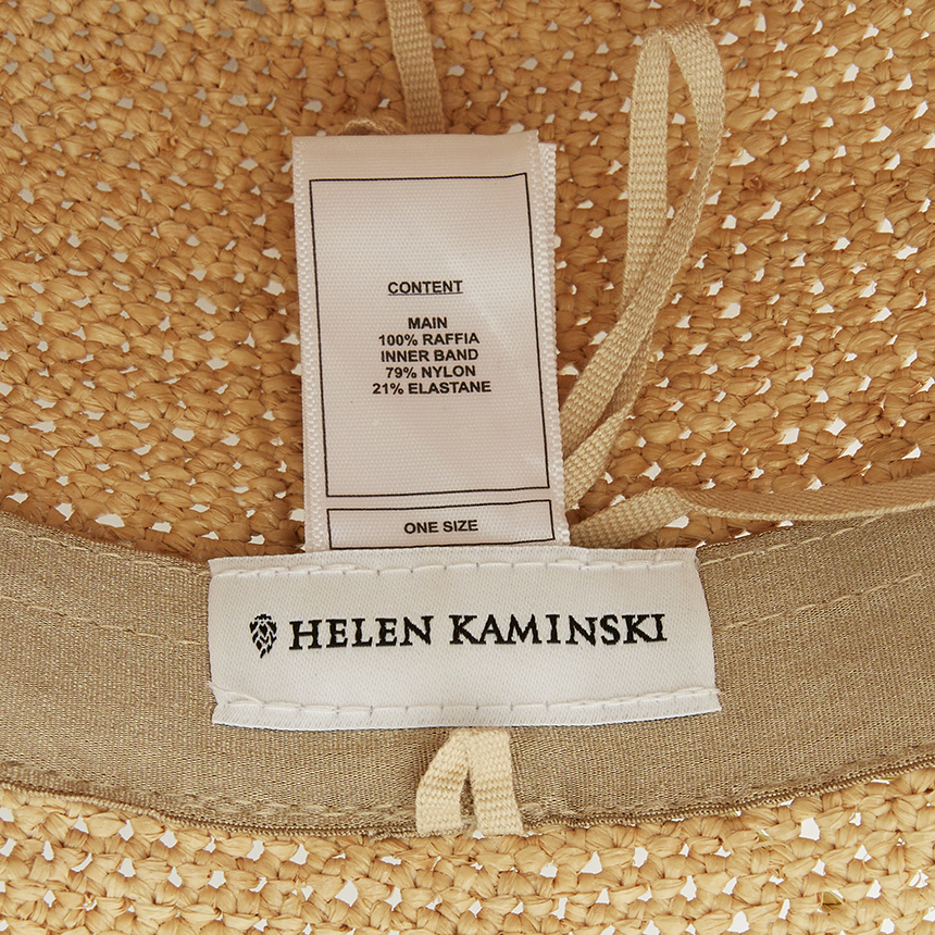 헬렌카민스키(HELEN KAMINSKI) 빌라 6 여성 클로슈햇 HAT50136 NATURAL CHARTREUSE