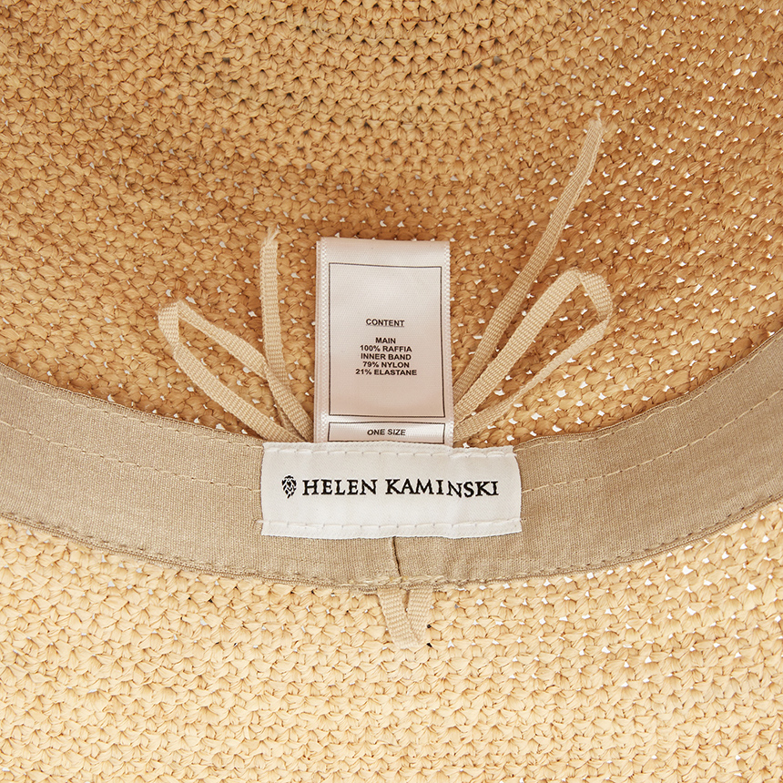헬렌카민스키(HELEN KAMINSKI) 빌라 9 여성 클로슈햇 HAT50245 NATURAL CHARCOAL