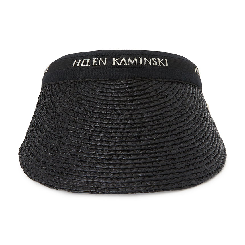 헬렌카민스키(HELEN KAMINSKI) 비앙카 여성 바이저 HAT50265 CHARCOAL BLACK LOGO