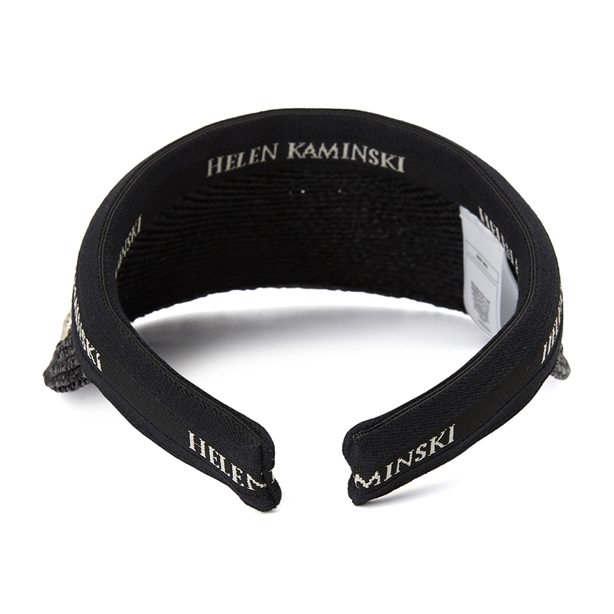 헬렌카민스키(HELEN KAMINSKI) 비앙카 여성 바이저 HAT50265 CHARCOAL BLACK LOGO