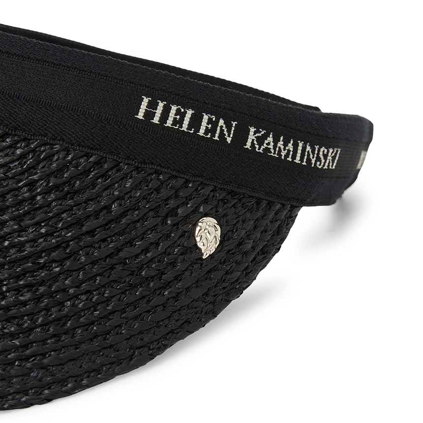 헬렌카민스키(HELEN KAMINSKI) 비앙카 여성 바이저 HAT50265 CHARCOAL BLACK LOGO