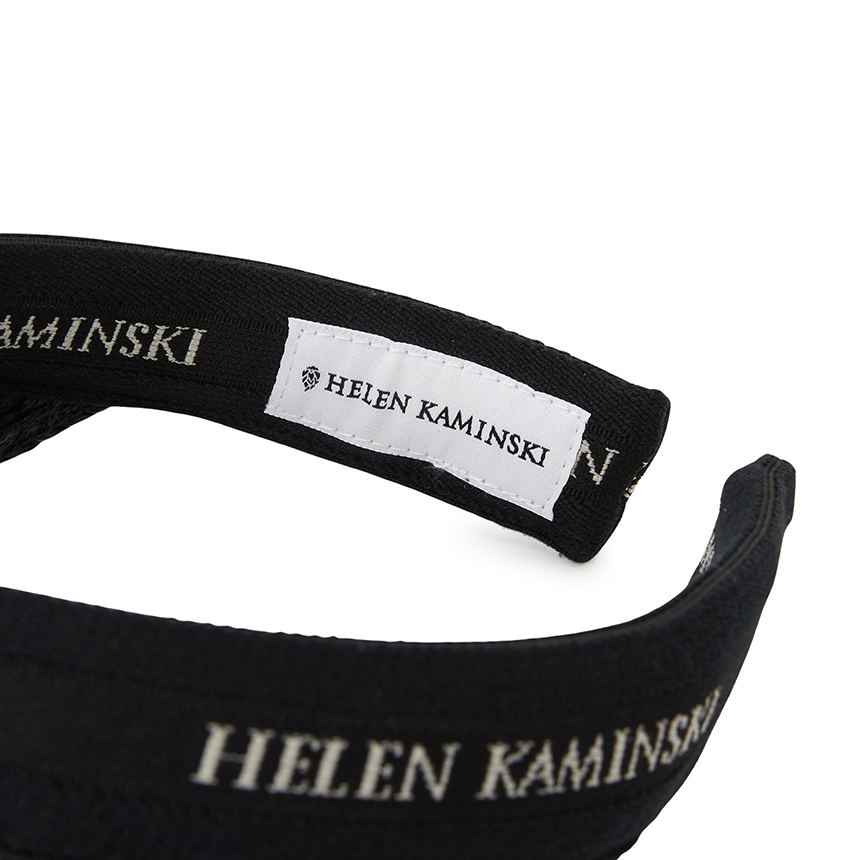 헬렌카민스키(HELEN KAMINSKI) 비앙카 여성 바이저 HAT50265 CHARCOAL BLACK LOGO