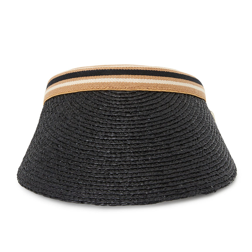 헬렌카민스키(HELEN KAMINSKI) 비앙카 여성 바이저 HAT50265 CHARCOAL BLACK STRIPE