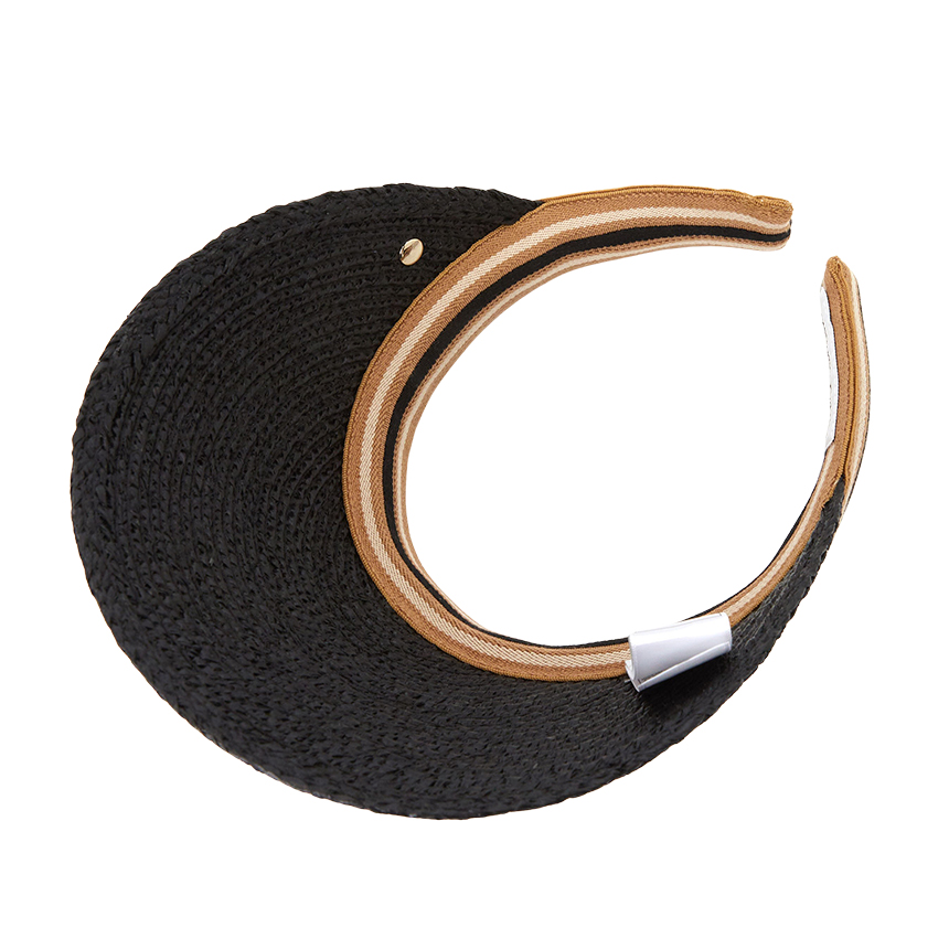 헬렌카민스키(HELEN KAMINSKI) 비앙카 여성 바이저 HAT50265 CHARCOAL BLACK STRIPE