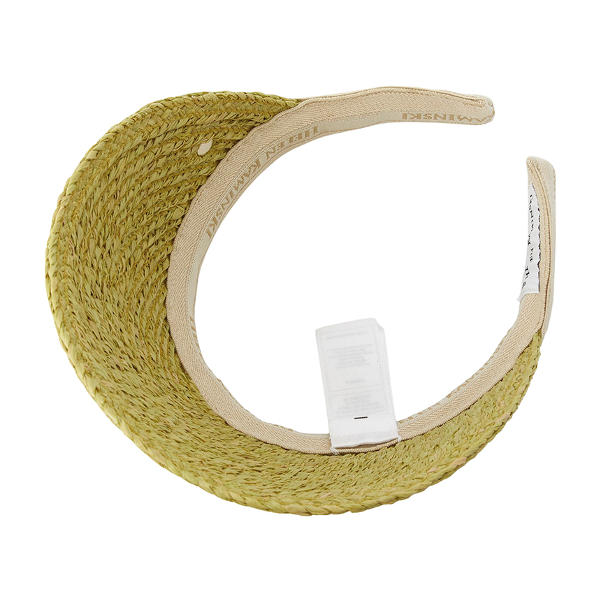헬렌카민스키(HELEN KAMINSKI) 비앙카 여성 바이저 HAT50265 CHARTREUSE NATURAL LOGO