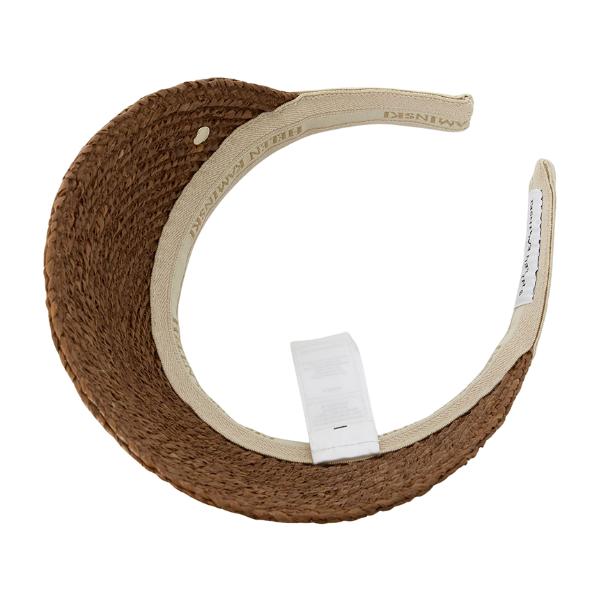헬렌카민스키(HELEN KAMINSKI) 비앙카 여성 바이저 HAT50265 NUTSHELL NATURAL LOGO