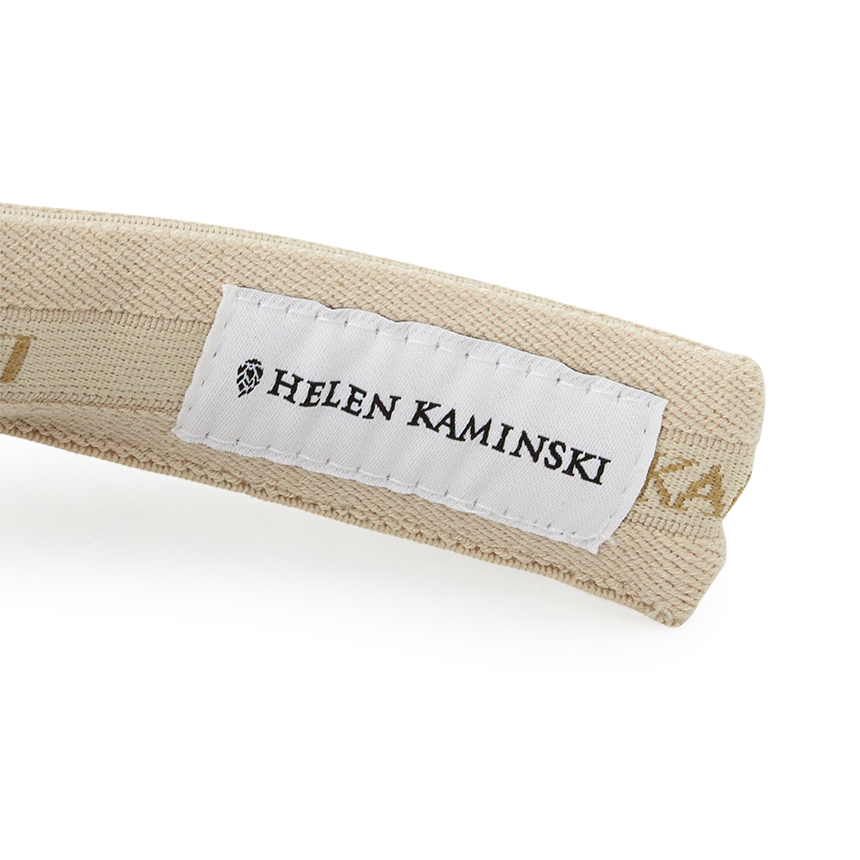 헬렌카민스키(HELEN KAMINSKI) 비앙카 여성 바이저 HAT50265 NUTSHELL NATURAL LOGO