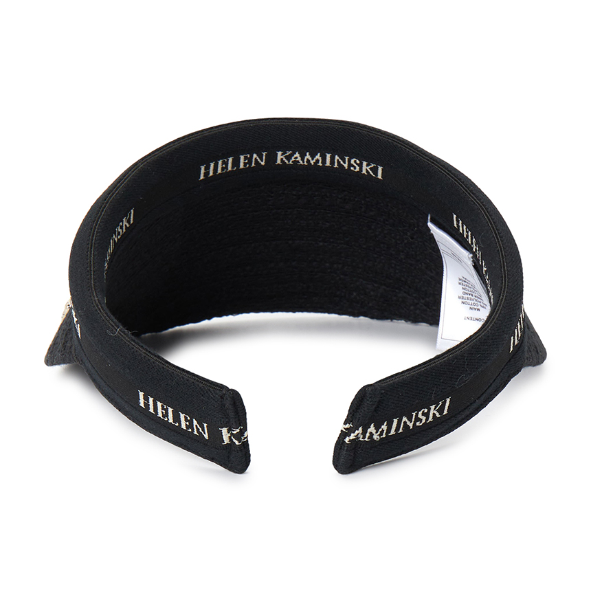 헬렌카민스키(HELEN KAMINSKI) 카터 여성 바이저 HAT51919 BLACK