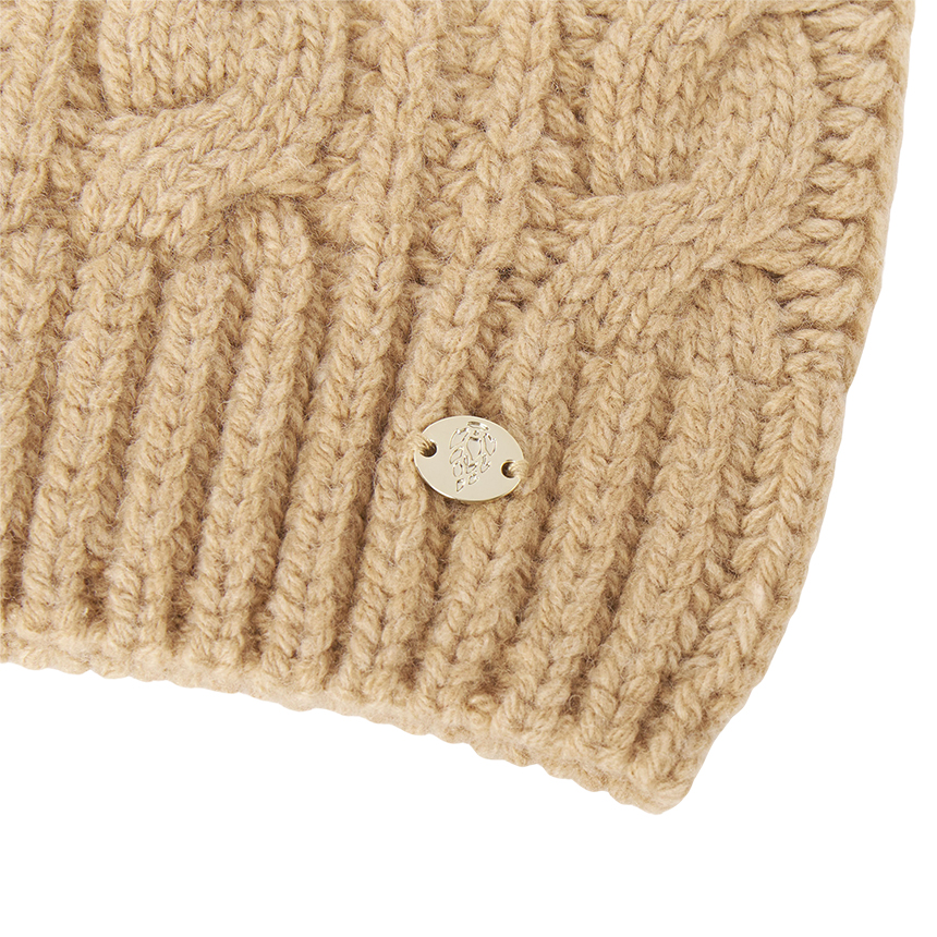 헬렌카민스키(HELEN KAMINSKI) 놀란 울 블렌드 여성 비니 HAT52149 CAMEL