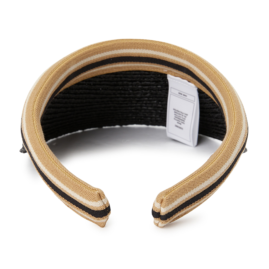 헬렌카민스키(HELEN KAMINSKI) 비앙카 8 스트라이프 여성 바이저 HAT52203 CHARCOAL BLACK STRIPE