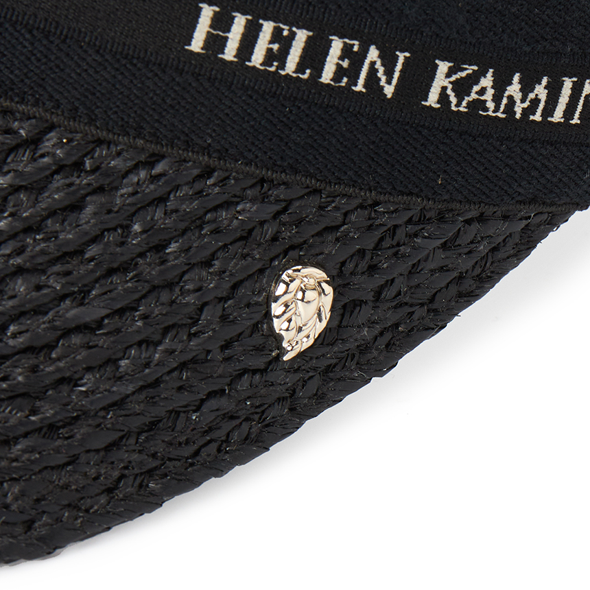 헬렌카민스키(HELEN KAMINSKI) 비앙카 8 여성 바이저 HAT52204 CHARCOAL BLACK LOGO