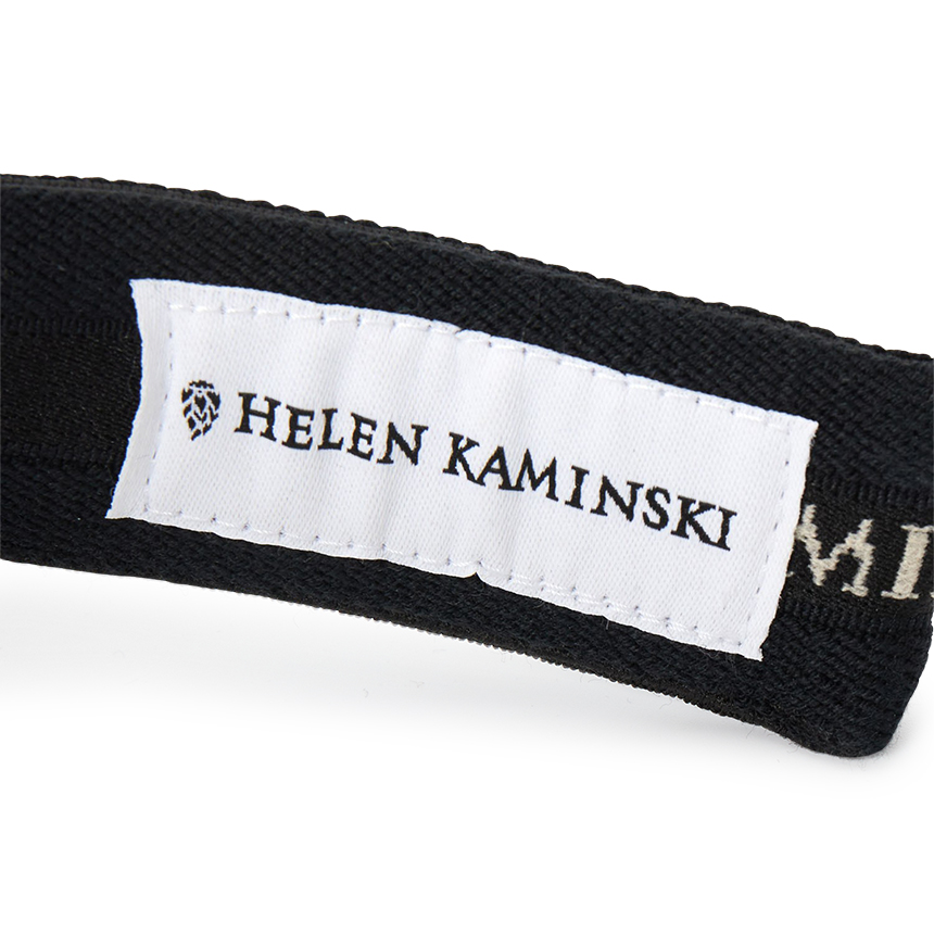헬렌카민스키(HELEN KAMINSKI) 비앙카 8 여성 바이저 HAT52204 CHARCOAL BLACK LOGO