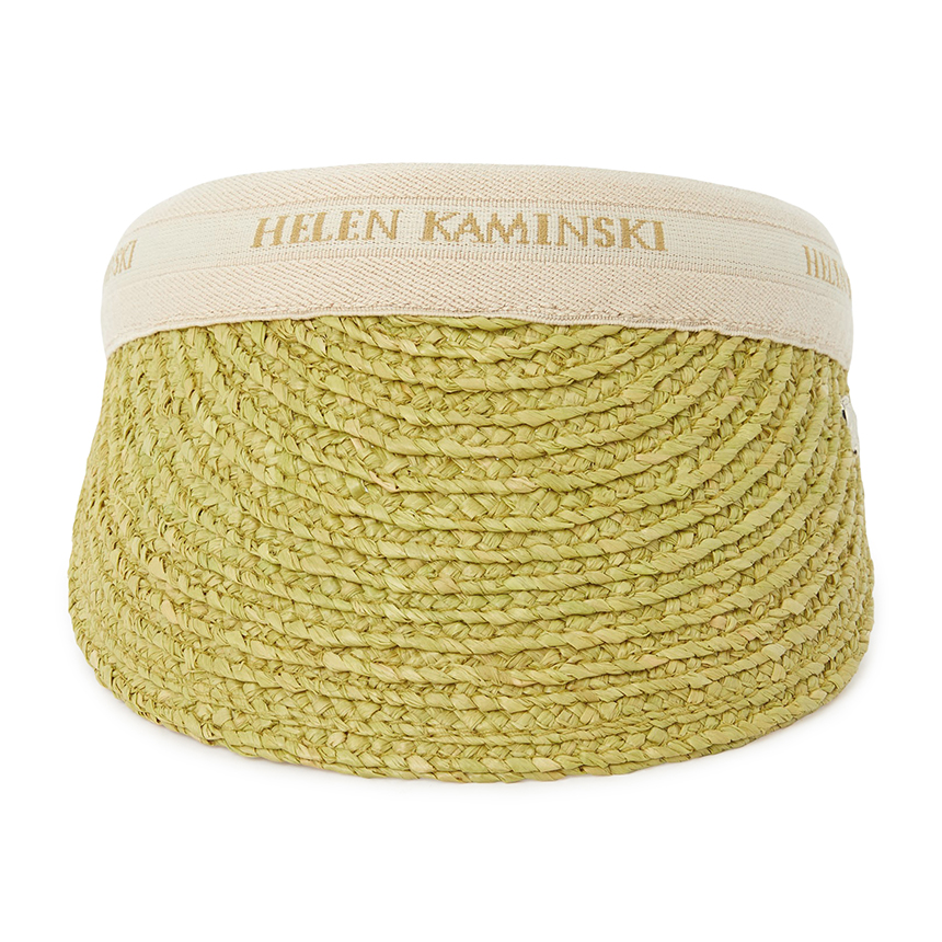 헬렌카민스키(HELEN KAMINSKI) 비앙카 8 여성 바이저 HAT52204 CHARTREUSE NATURAL LOGO