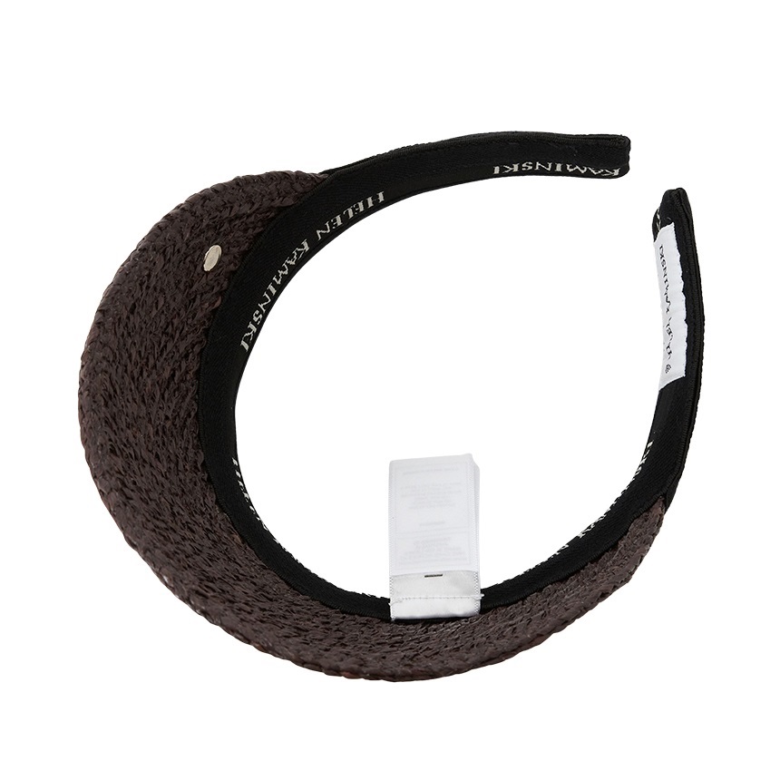 헬렌카민스키(HELEN KAMINSKI) 비앙카 8 여성 바이저 HAT52204 CHOCOLATE BLACK LOGO