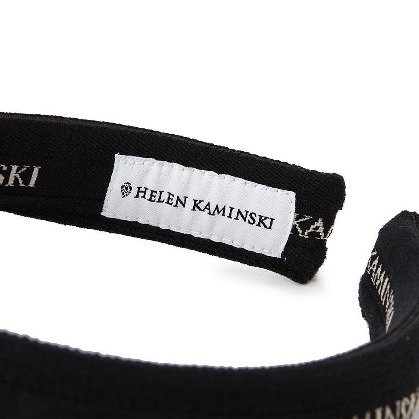 헬렌카민스키(HELEN KAMINSKI) 비앙카 8 여성 바이저 HAT52204 CHOCOLATE BLACK LOGO