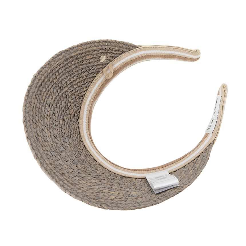 헬렌카민스키(HELEN KAMINSKI) 비앙카 10 스트라이프 여성 바이저 HAT52490 ECLIPSE MELANGE NOUGAT