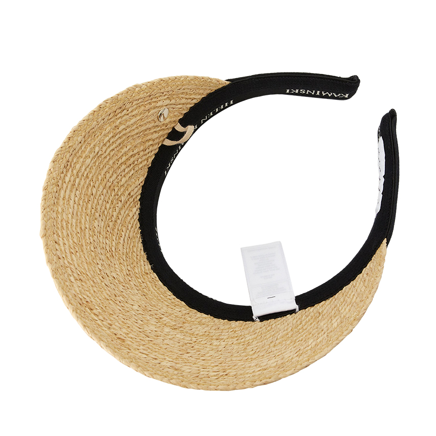 헬렌카민스키(HELEN KAMINSKI) 비앙카 여성 바이저 HAT52491 NATURAL BLACK