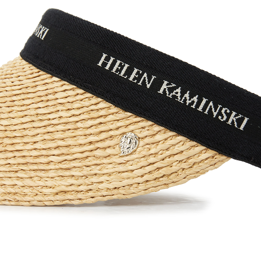 헬렌카민스키(HELEN KAMINSKI) 비앙카 여성 바이저 HAT52491 NATURAL BLACK